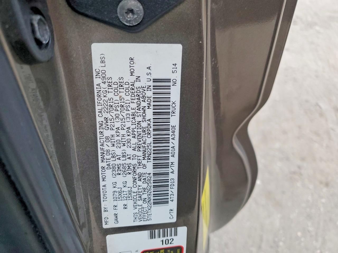 2009 Toyota Tacoma Base