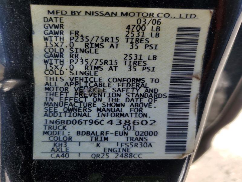 2006 Nissan Frontier XE