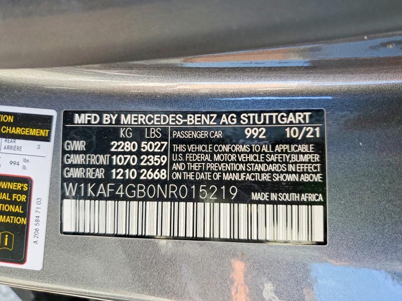 2022 Mercedes-Benz C300