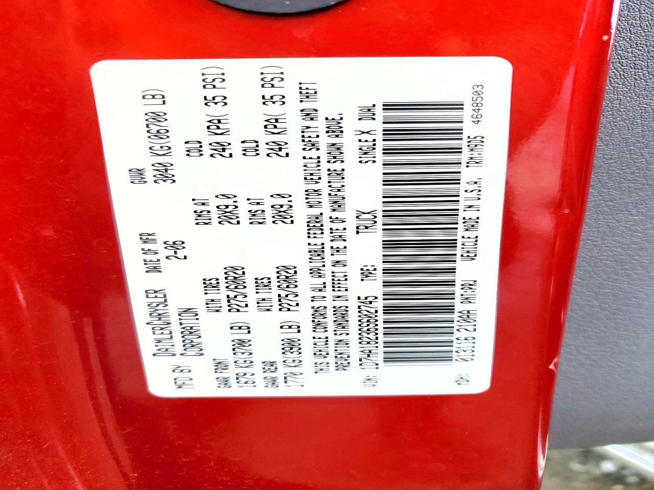 2006 Dodge RAM 1500 ST