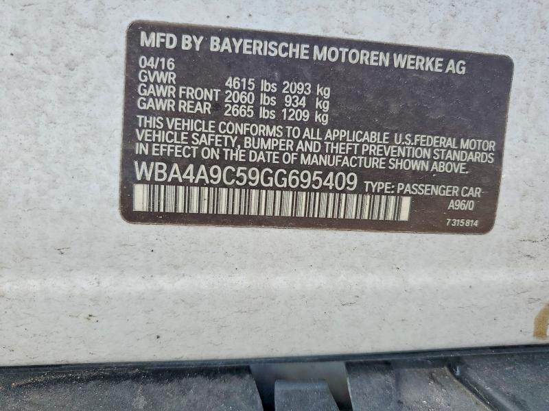 2016 BMW 428 i Gran Coupe Sulev