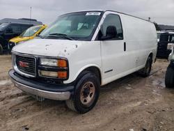 Salvage trucks for sale at Lebanon, TN auction: 2001 GMC Savana 2500 Utility / Service Van