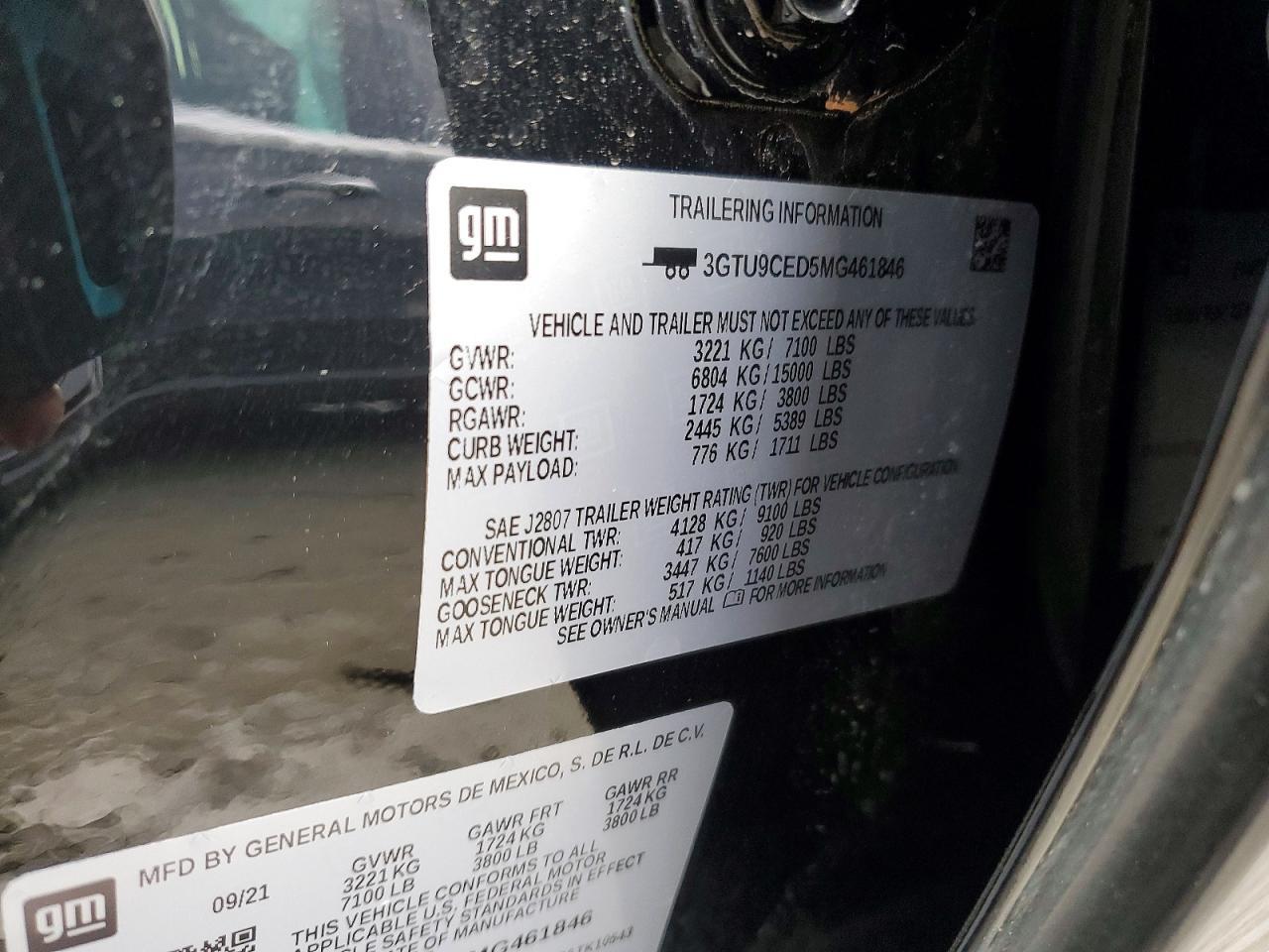 2021 GMC Sierra K1500 Elevation