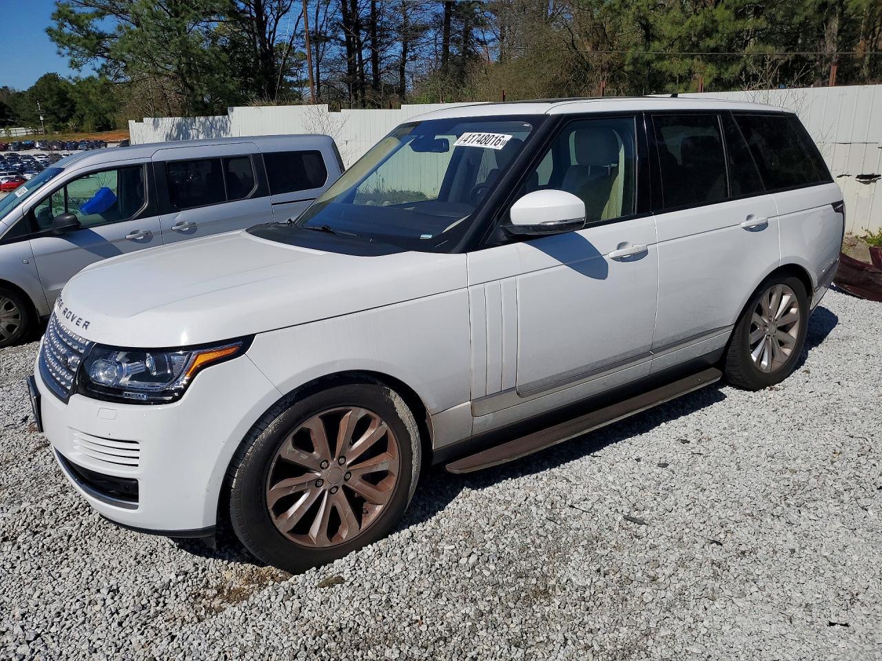 2016 Land Rover Range Rover hse