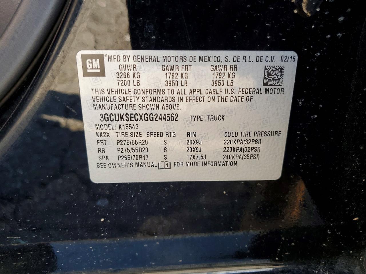 2016 Chevrolet Silverado K1500 LTZ