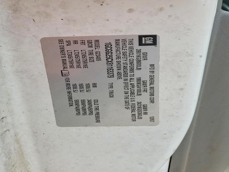 2008 Chev Rolet Express 2500 Utility / Service van