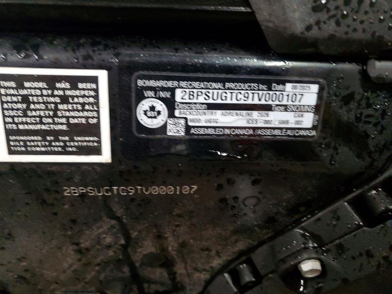 2026 Skidoo 2026 SKI-DOO Backcountry Adren 8