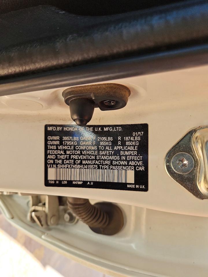 2017 Honda Civic ex