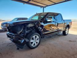 Ford salvage cars for sale: 2018 Ford F150 Supercrew
