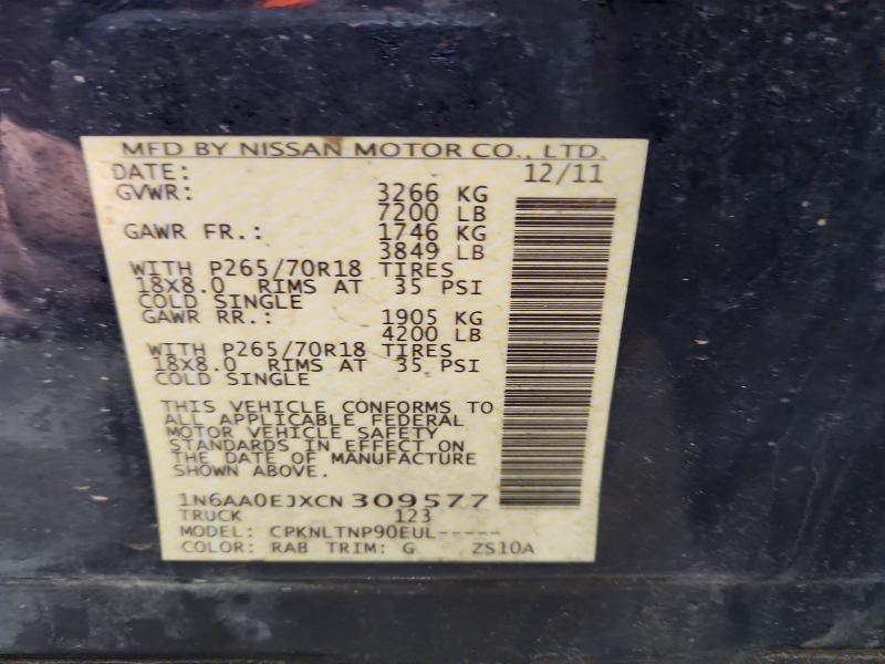 2012 Nissan Titan S