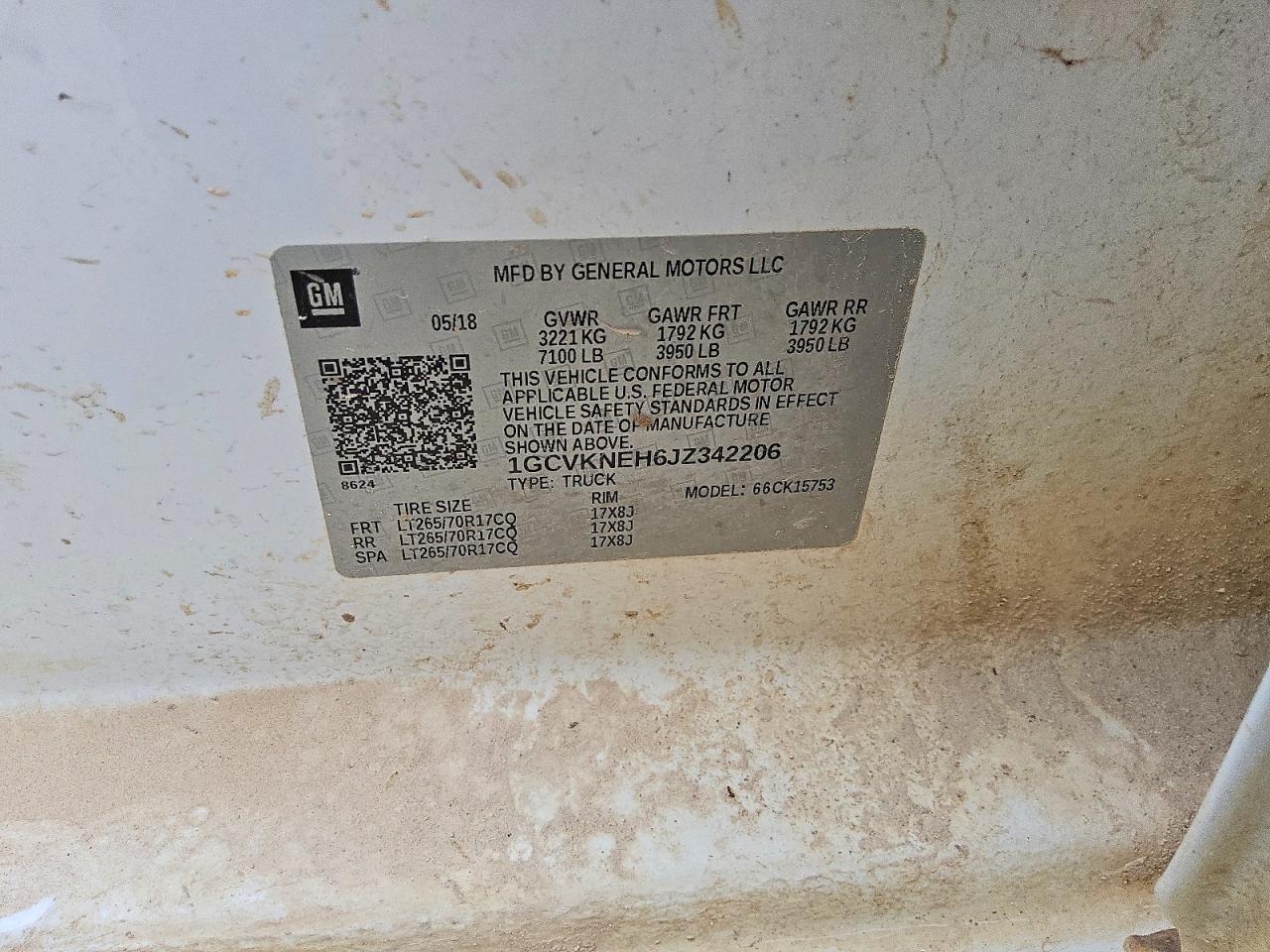 2018 Chevrolet Silverado K1500