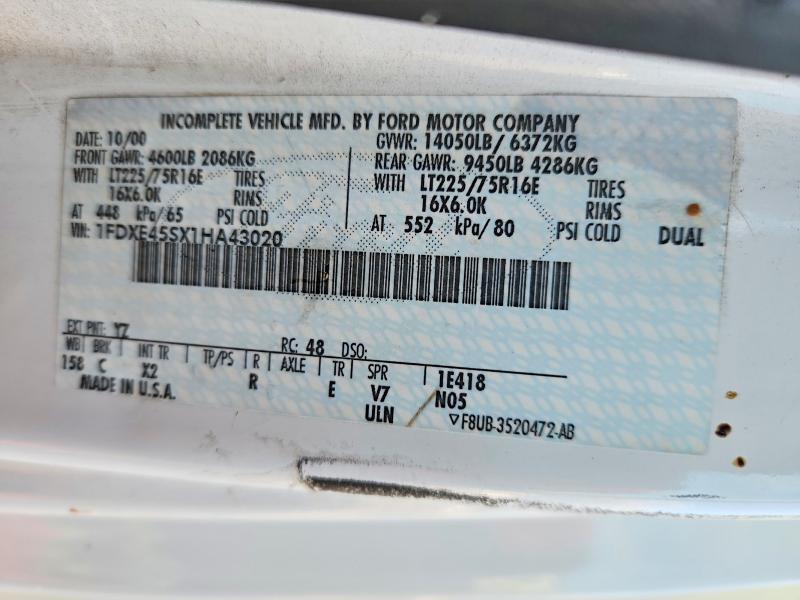 2002 Gfst 2002 Ford E450 RV