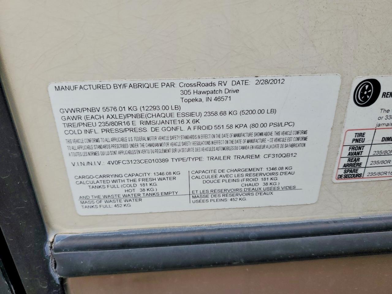 2012 Crosby Crossroads