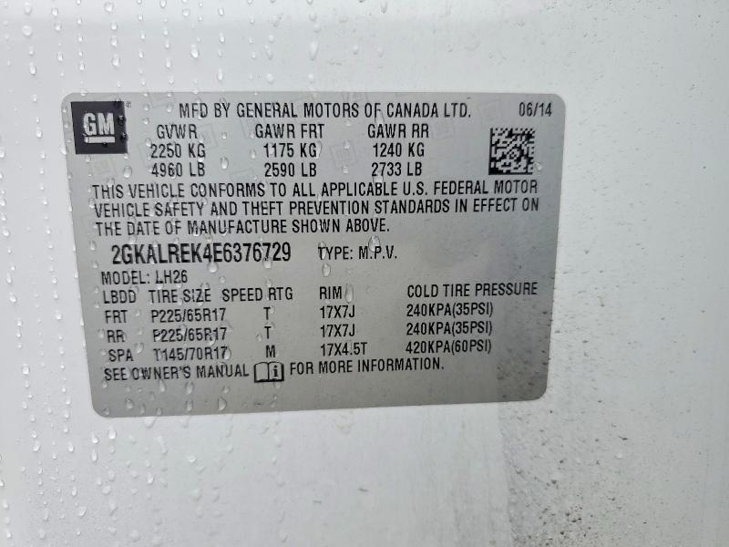 2014 GMC Terrain sle