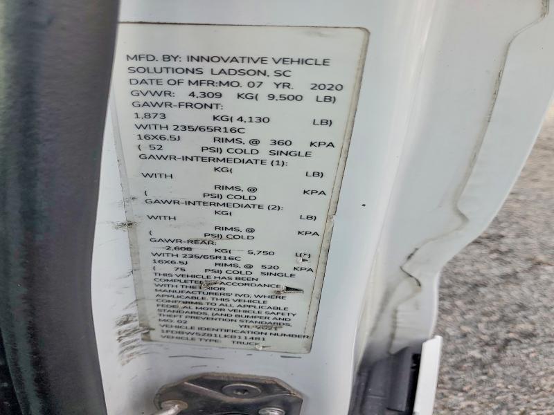 2020 Ford Transit Delivery Truck