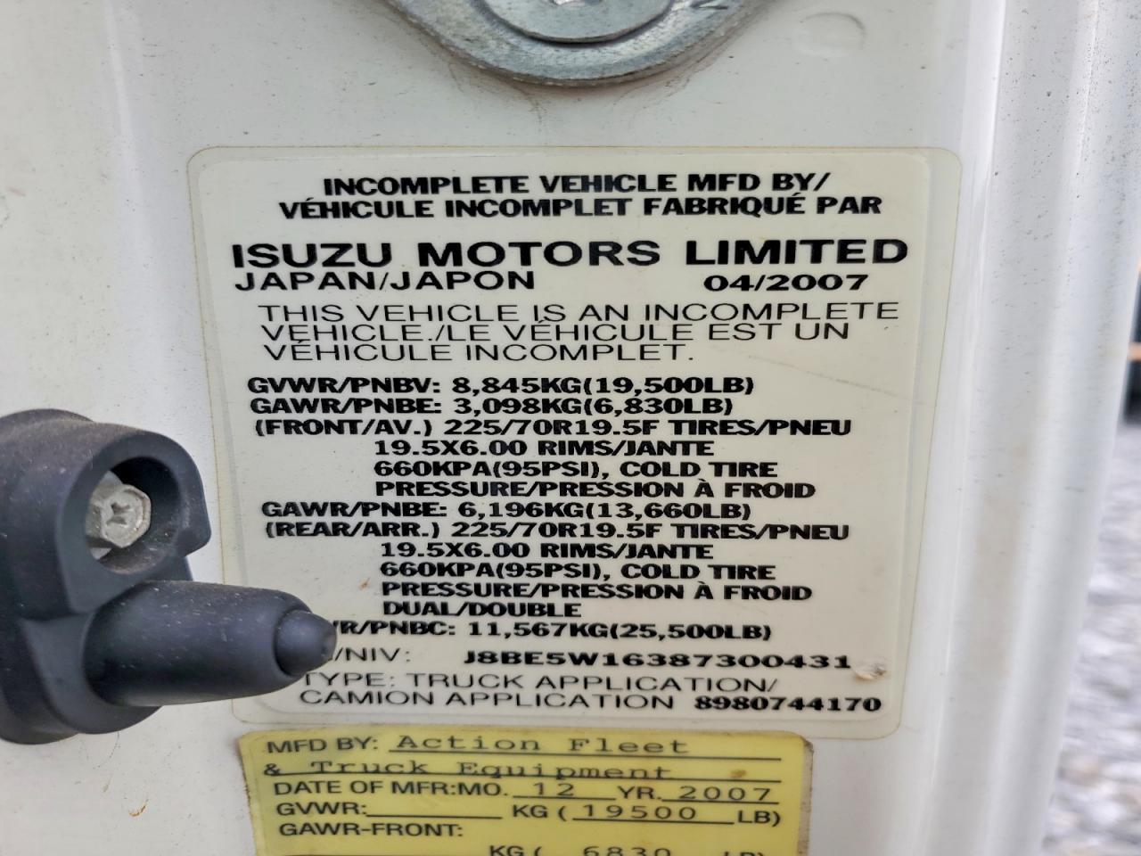 2008 Chev Rolet W5500 Billboard Truck