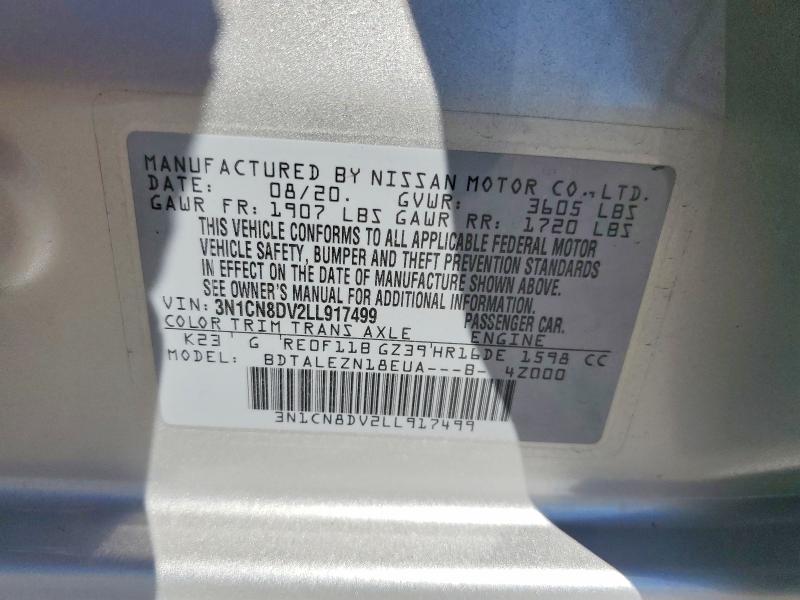 2020 Nissan Versa s