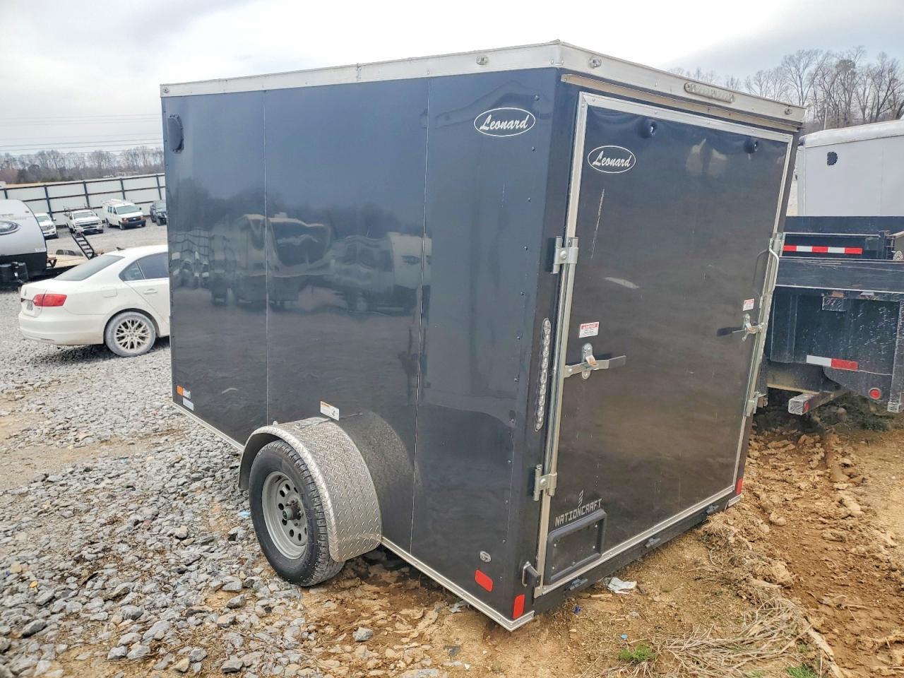 2023 Nationcraft 6X10SA Enclosed Cargo Trailer
