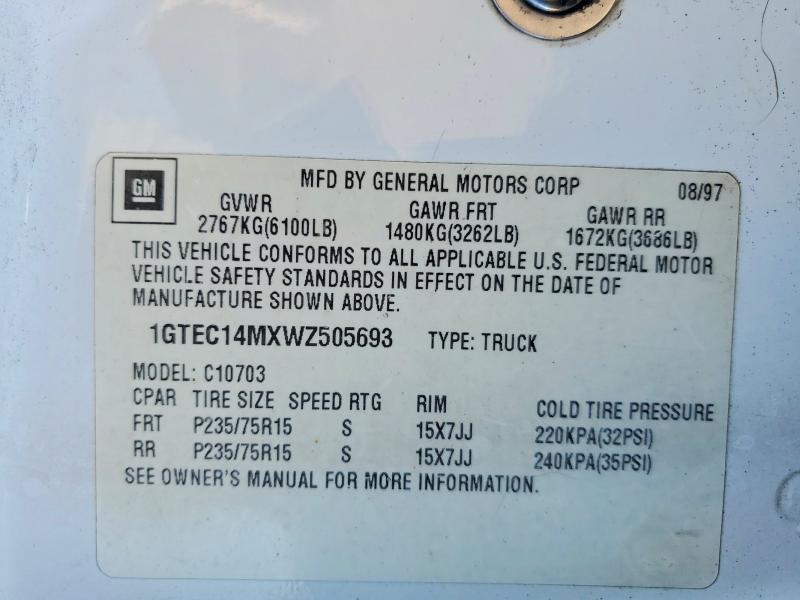 1998 GMC Sierra C1500