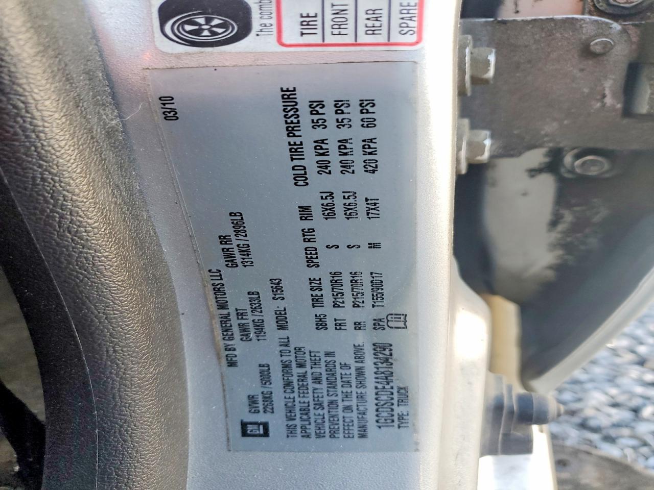 2010 Chevrolet Colorado LT