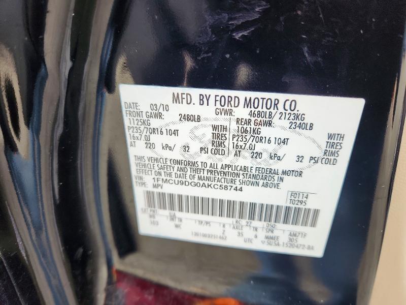 2010 Ford Escape xlt