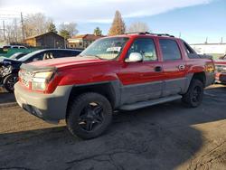 Chevrolet Vehiculos salvage en venta: 2002 Chevrolet Avalanche K1500
