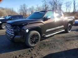 Salvage trucks for sale at Marlboro, NY auction: 2024 Toyota Tundra 1794 Edition HV