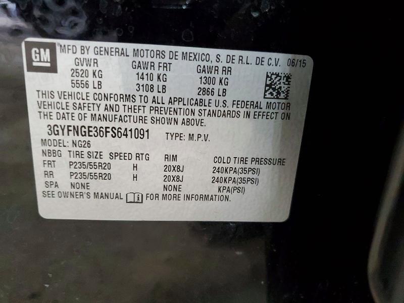 2015 Cadillac Srx Premium Collection