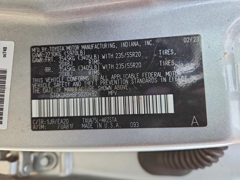 2023 Toyota Highlander xse