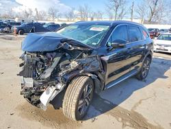 KIA salvage cars for sale: 2024 KIA Sorento Hybrid ex