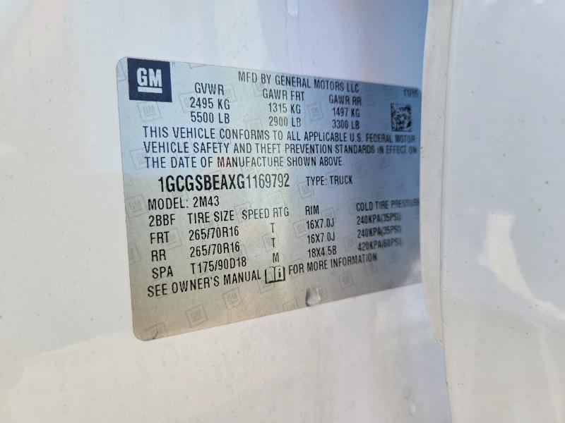 2016 Chevrolet Colorado