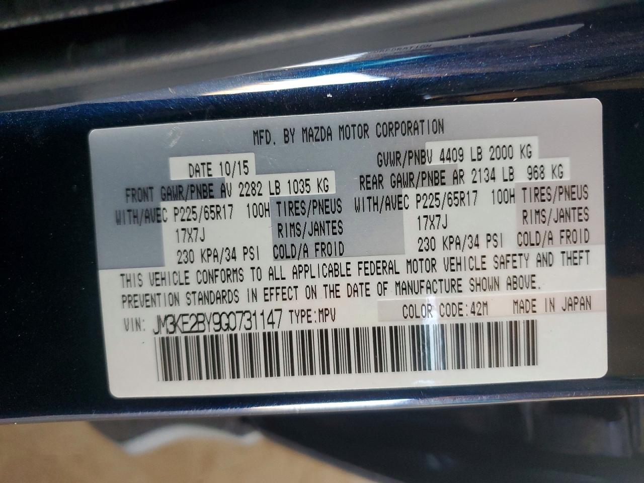 2016 Mazda Cx-5 Sport