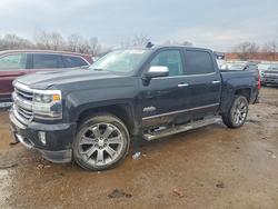 Salvage trucks for sale at Chicago Heights, IL auction: 2018 Chevrolet Silverado K1500 High Country