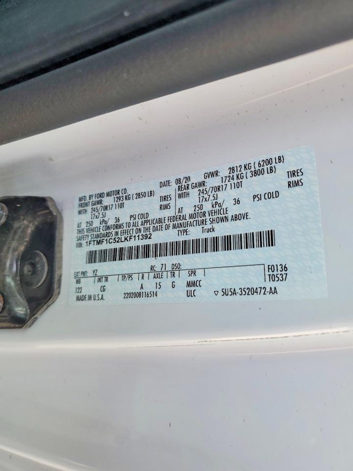 2020 Ford F150