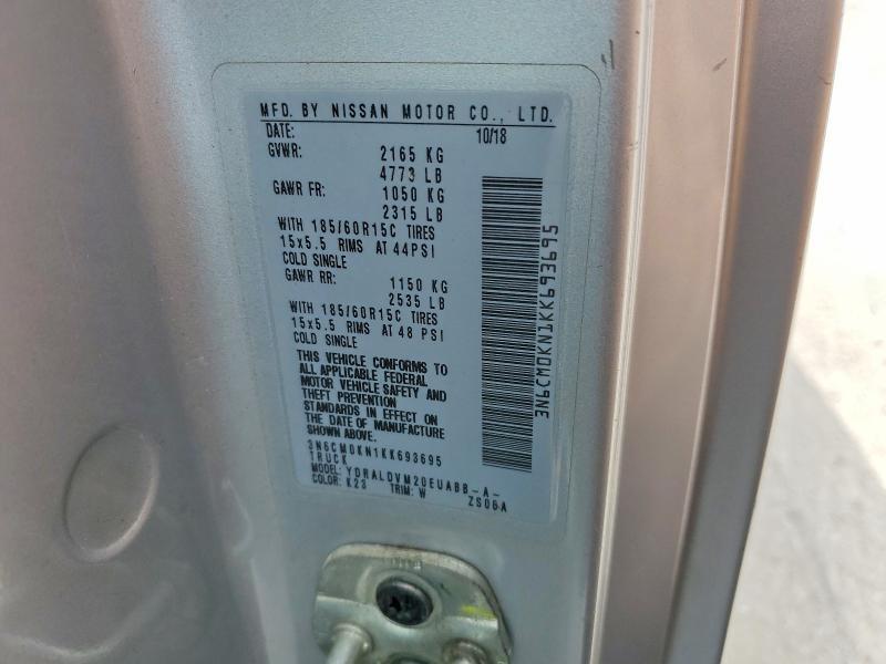 2019 Nissan Nv200 Delivery van