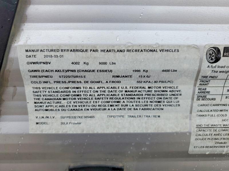 2019 Heartland Rv Prowler Camper