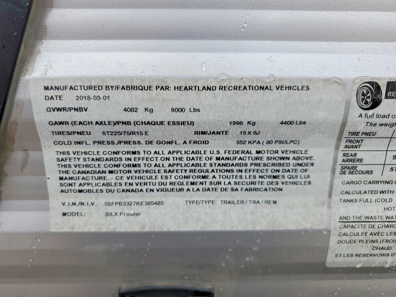 2019 Heartland Rv Prowler Camper