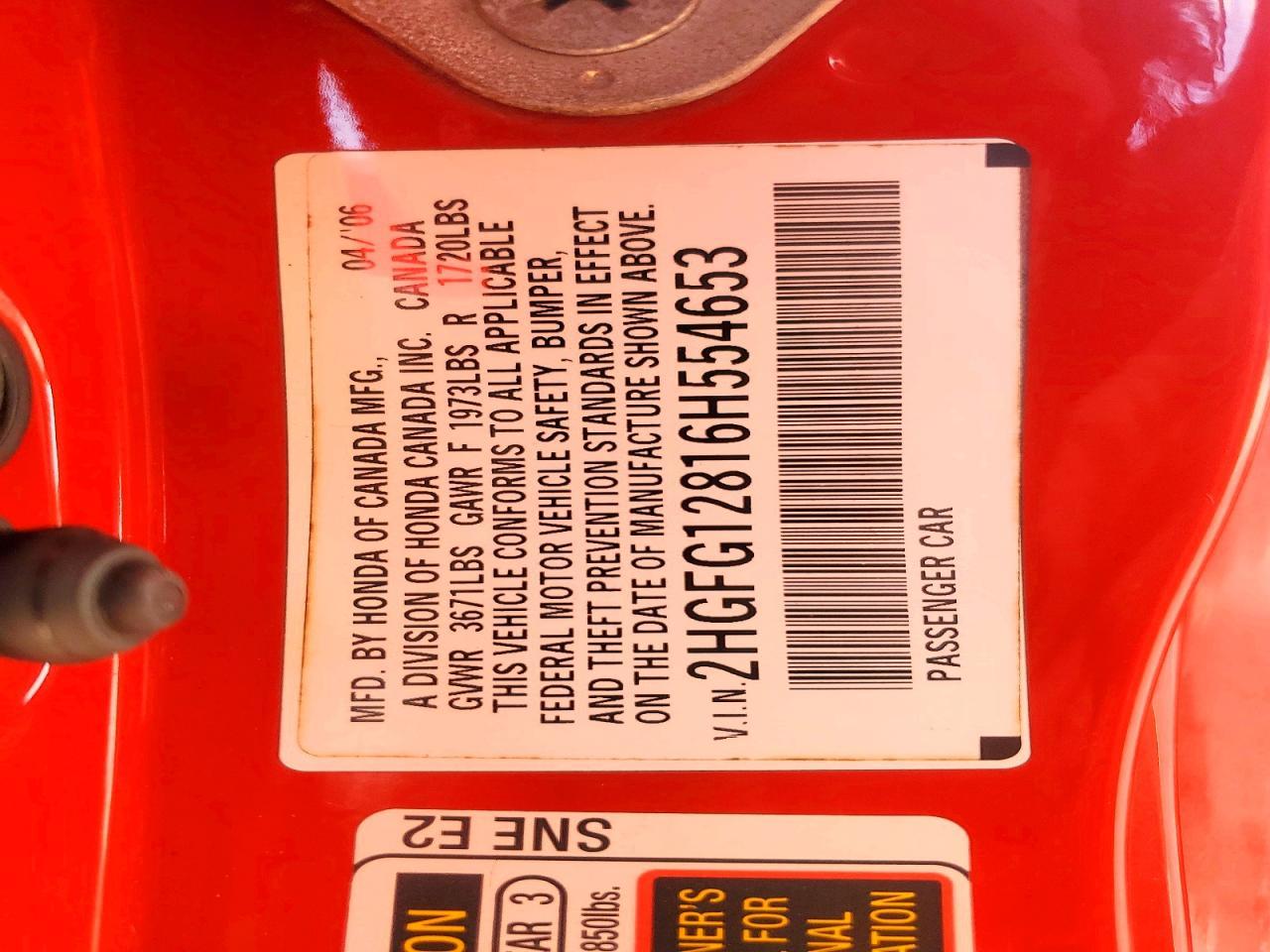 2006 Honda Civic ex