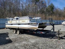 Salvage boats for sale at Spartanburg, SC auction: 1999 Maurell 22FT Pontoon Boat MO