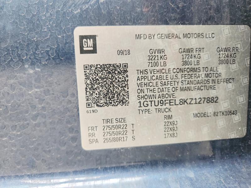 2019 GMC Sierra K1500 Denali