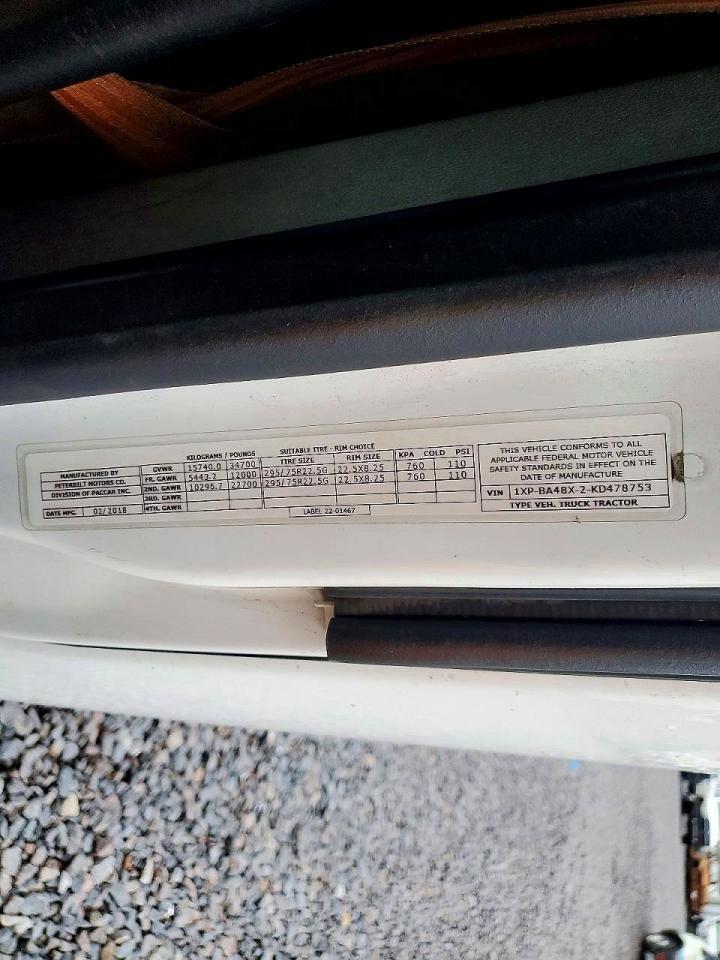 2019 Peterbilt 579 Semi Truck