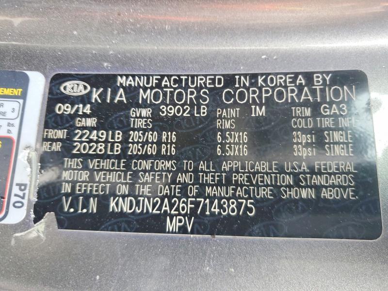 2015 KIA Soul Base