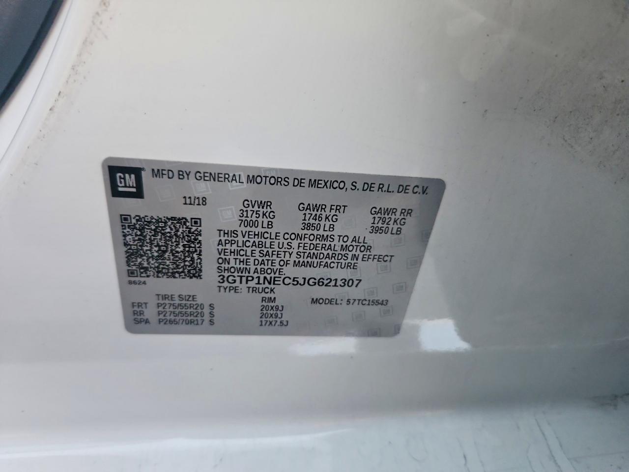 2018 GMC Sierra C1500 SLT