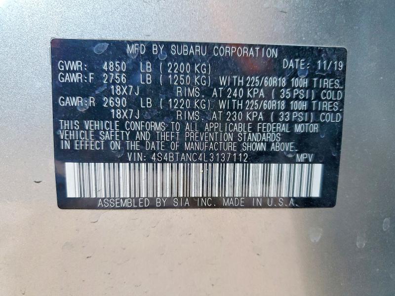 2020 Subaru Outback Limited