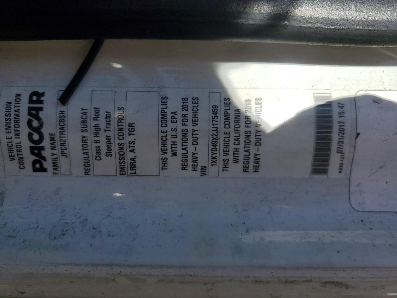 2018 Kenworth T680 Semi Truck