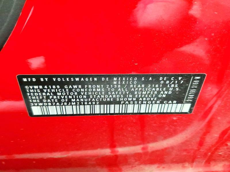 2018 Volkswagen Jetta se