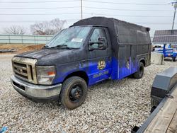 Salvage trucks for sale at Bridgeton, MO auction: 2019 Ford Econoline E350 Super Duty Cutaway Van