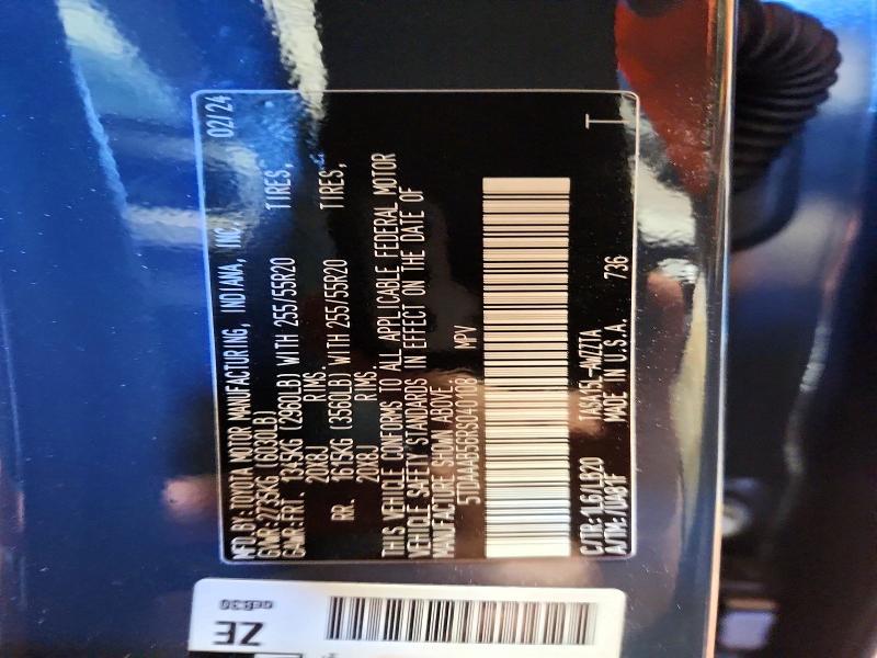 2024 Toyota Grand Highlander xle