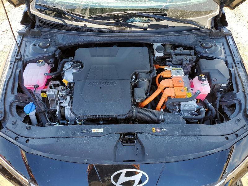 2025 Hyundai Elantra Hybrid Blue