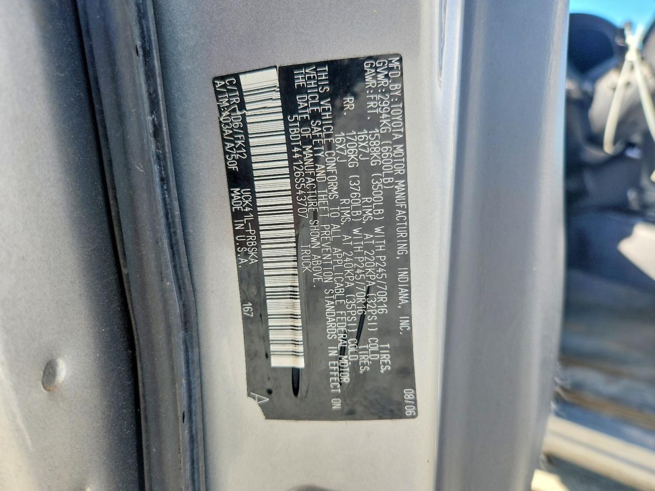2006 Toyota Tundra SR5